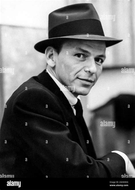 Vintage Photographic Portrait - Frank Sinatra Stock Photo - Alamy