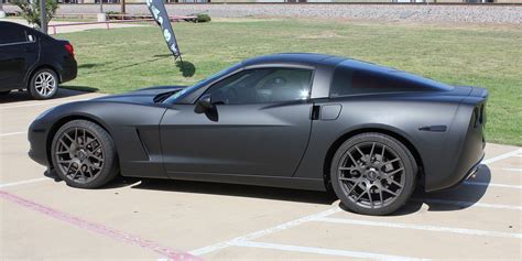 Matte Black Car Wraps Dallas - Zilla Wraps