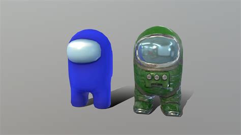 Among Us Characters - Download Free 3D model by yggdrassal [5897e11 ...