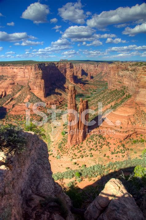 Canyon De Chelly Spider Rock Portrait Stock Photo | Royalty-Free ...