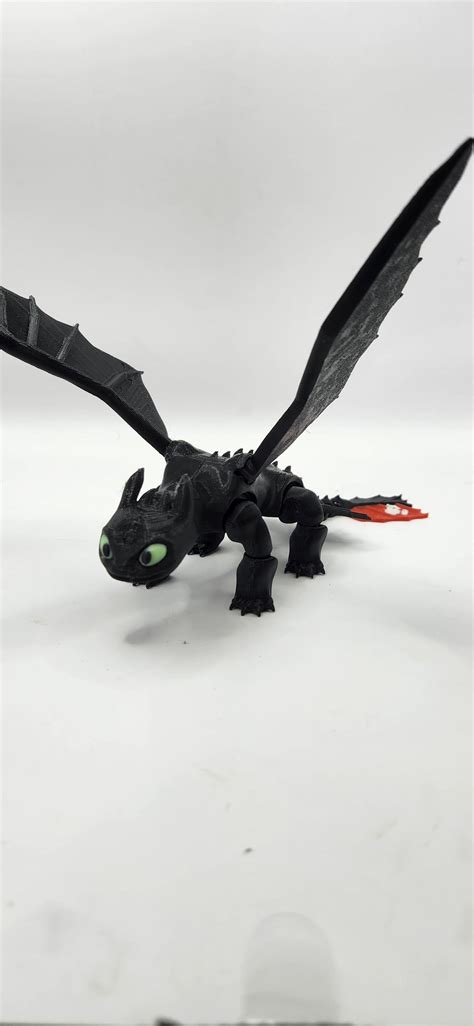 Toothless, How to Train Your Dragon Articulated Model. High Quality ...