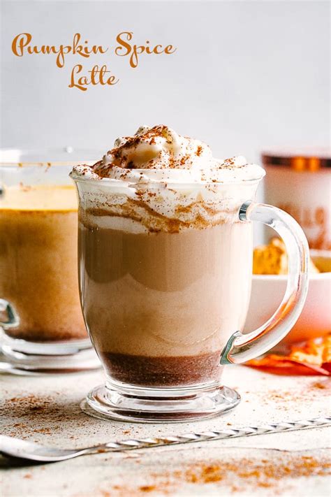 Pumpkin Spice Latte | Homemade Starbucks Pumpkin Spice Latte