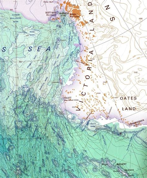 1. Map of the Ross Sea showing extent of the coastal zone (areas within ...