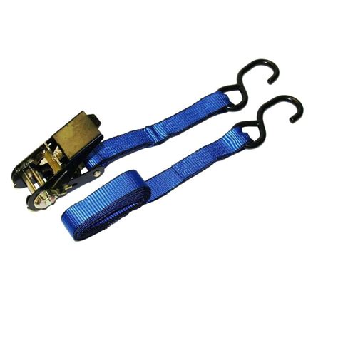 EVEREST 1 in. x 6 ft. Tie-Downs Strap with 900 lbs. S-Hook-S1001 - The ...