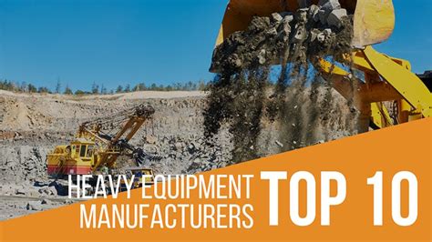 Top Ten Heavy Equipment Manufacturers | iseekplant