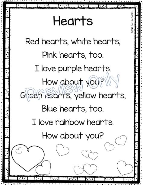 Daughters and Kindergarten: 5 Valentine's Day Poems for Kids