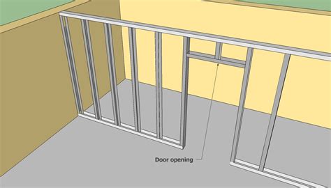 Door Frame: How To Build A Stud Wall With Door Frame