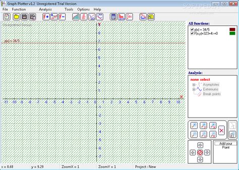 Graph Plotter 1.2.3 - Download, Review, Screenshots