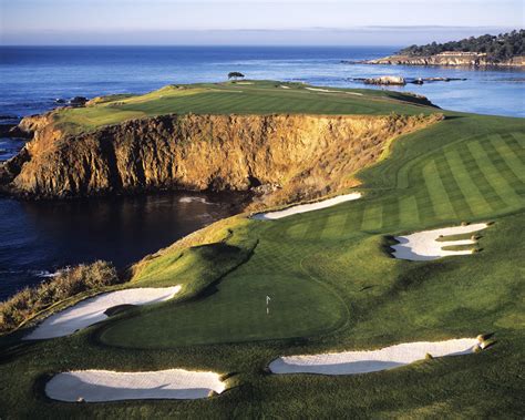 Pebble Beach Golf Links, Hole 8 - Joann Dost Golf Editions