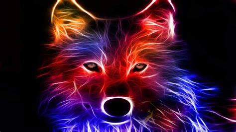 Cool Neon Wolf Wallpapers - Top Free Cool Neon Wolf Backgrounds ...