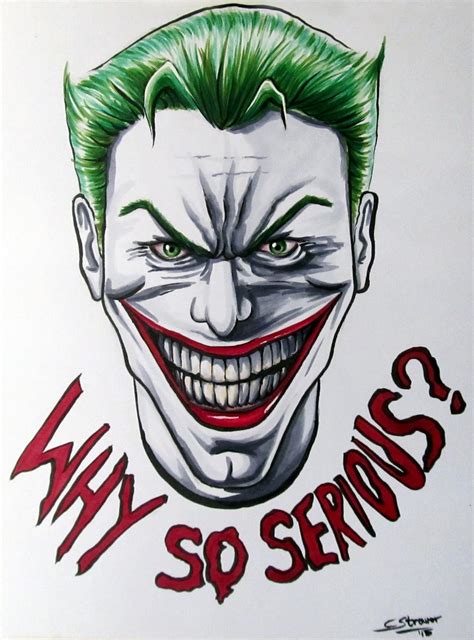 The Joker - Fan Art with Copic Markers by LethalChris on DeviantArt