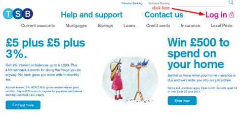 TSB Bank Online Banking Login ⋆ Login Bank