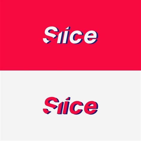 Premium Vector | Slice logo design graphic design