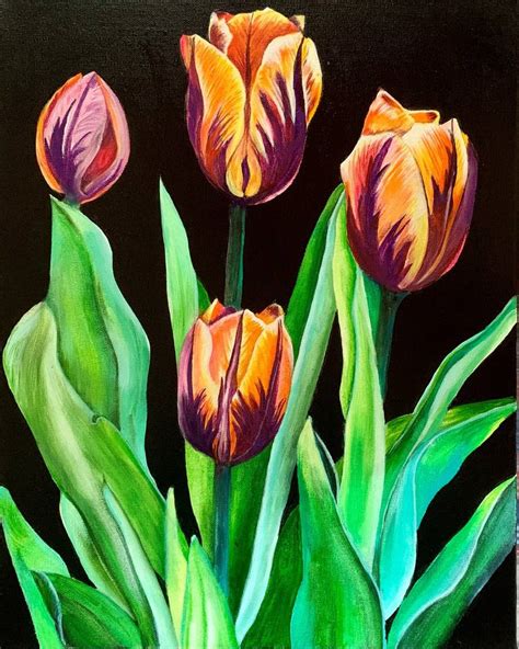 Tulips Painting