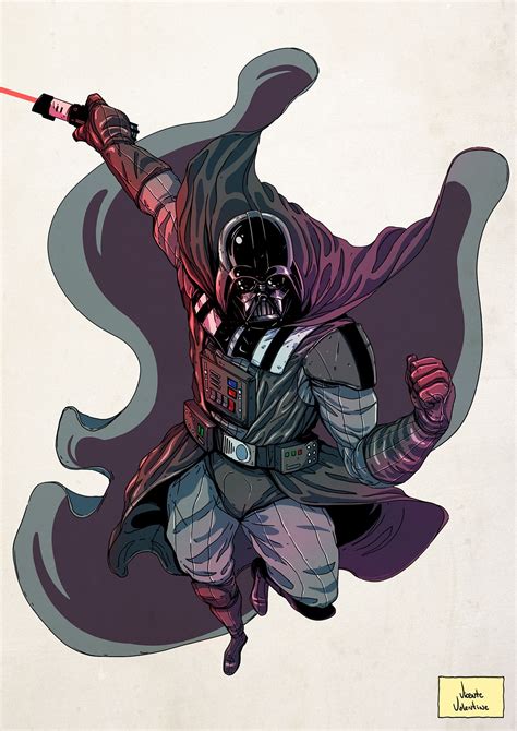 Darth Vader - Fan Art on Behance Darth Vader Fan Art, Valentines Tumblr ...