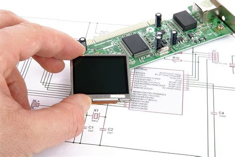 Electronic board with schematic | Techtron Systems