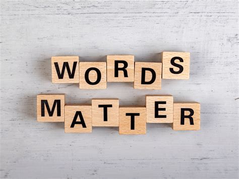 Our Words Matter - Mel Schwartz, LCSW