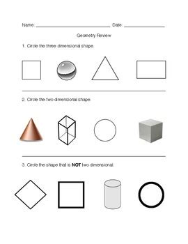 Geometry Review: Solid & Plane Shapes/Symmetry by Teaching Star Express