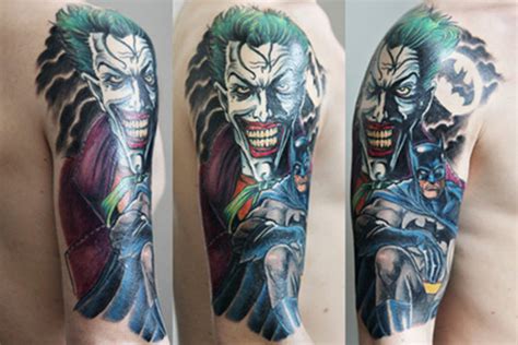 Amazing Batman and Joker Tattoo [pic] - Global Geek News