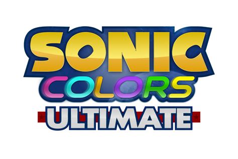 Sonic Colors Ultimate Logo ( Hi-Res , PNG ) by MarioMover on DeviantArt