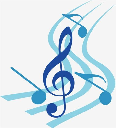 Download High Quality music notes clipart blue Transparent PNG Images ...