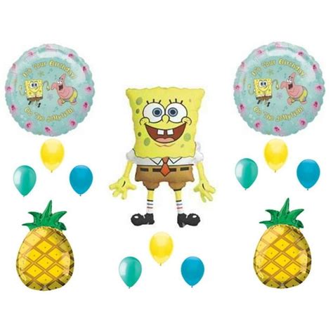 SpongeBob Squarepants Birthday Party Balloons Decoration Supplies ...