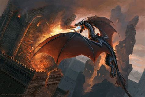 dragonspiritblog | Balerion the black dread, Dragon art, Dragon artwork