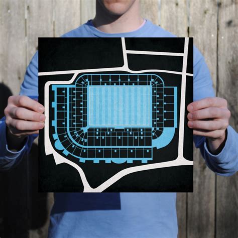 St. James' Park Map Art by City Prints - The Map Shop