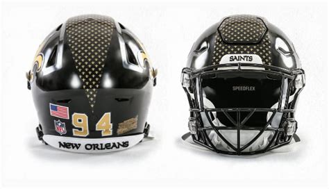 PHOTOS: Saints unveil new helmet for 2022 NFL season | WGNO.com