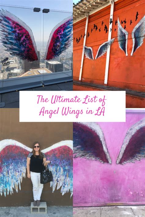 All Of The Locations of the Colette Miller Angel Wings in LA