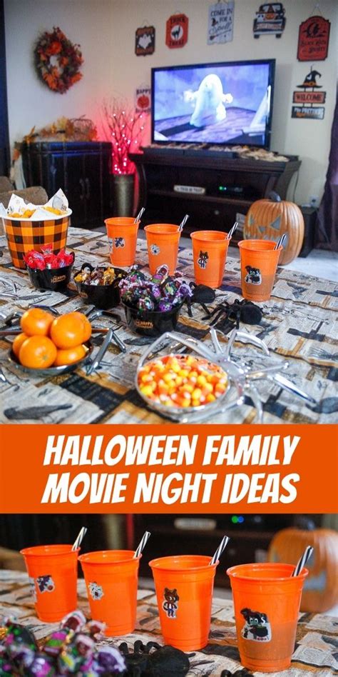 Halloween Family Movie Night Ideas - Jordan's Easy Entertaining