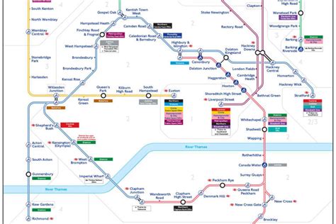 London Overground lines given new names such as Windrush, Suffragette ...