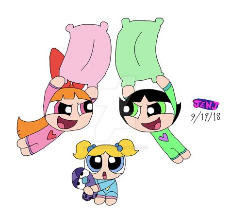 Powerpuffed pillow fight! by Stella-Exquisa on DeviantArt