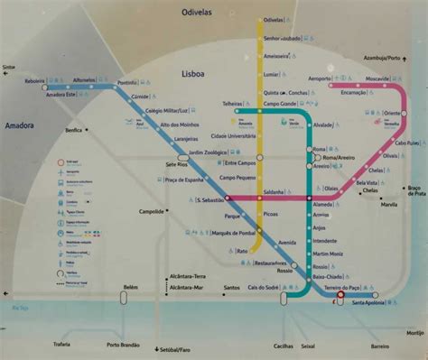 Lisbon Metro System: Map, Cards, Fares and Directions