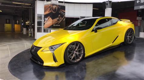 Modified Yellow 2018 Lexus LC 500 • 2017 Rolex 24 • Beyond Markting (4k ...