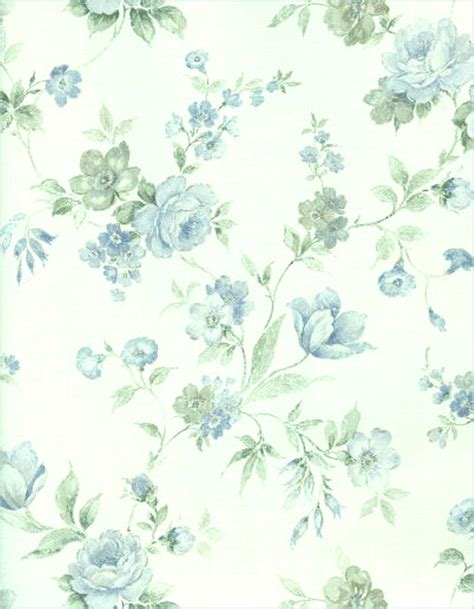 Blue Floral Vintage Wallpapers - Top Free Blue Floral Vintage ...