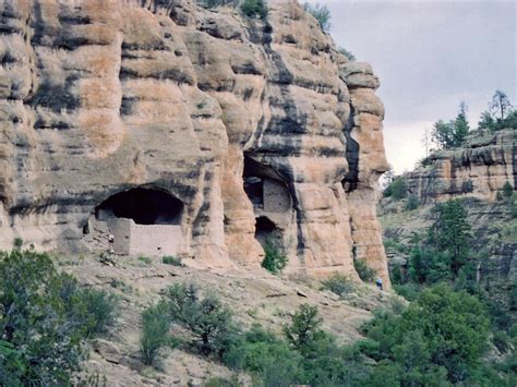 Caves 3 and 5: Gila Cliff Dwellings National Monument, New Mexico