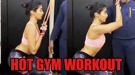 Pooja Hegde HOT GYM Workout | IWMBuzz