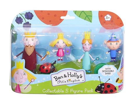 Ben & Holly Collectable 5 Figure Pack in 2020 | Ben and holly, Playset ...