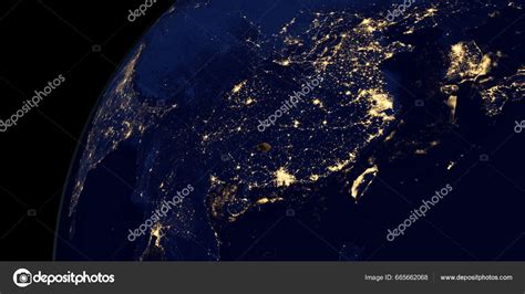 Toutatis Asteroid Orbiting Earth Planet Night Stock Photo by ©ianm36 ...