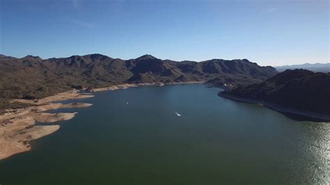 Bartlett Lake Drone Flight 4K - Arizona - YouTube