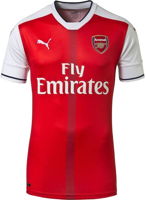 Arsenal's new 2016-2017 jersey introduces a classy design. | Arsenal ...