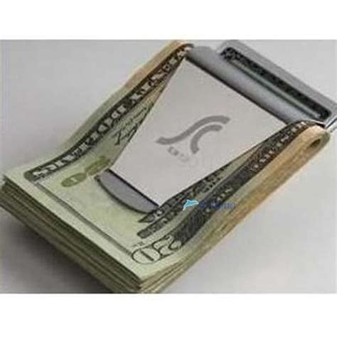 Steel Money Clip And Credit Card Holder | Money clip, Money clip card ...