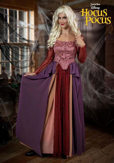 Costumes Women Hocus Pocus Adult Sarah Sanderson Cosplay Costume Suit ...