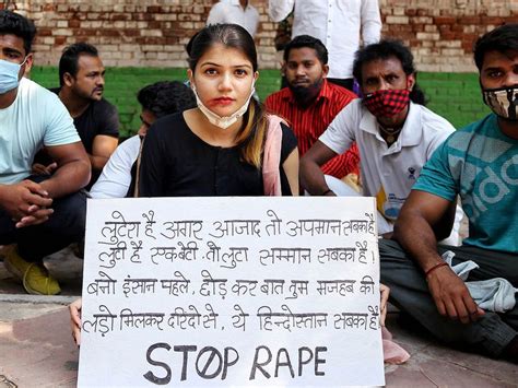 Hathras case: Protests rumble in India over alleged gang-rape of young ...