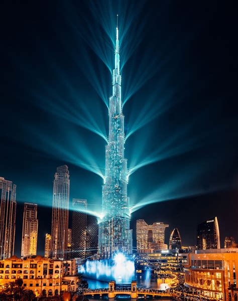 Burj Khalifa by Emaar will have the largest laser display for New Year ...