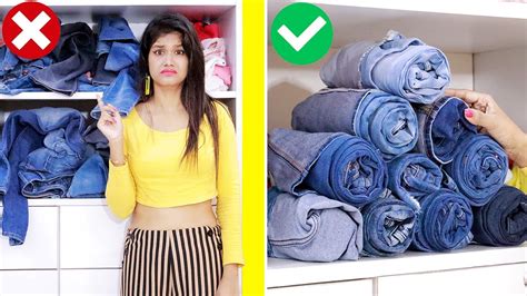 Brilliant Folding and Organization Hacks | Clever DIY Clothes Folding ...