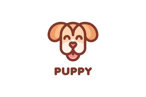 Puppy Logo | Pet logo design, Dog logo design, Animal logo