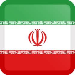 Iran flag icon - Country flags