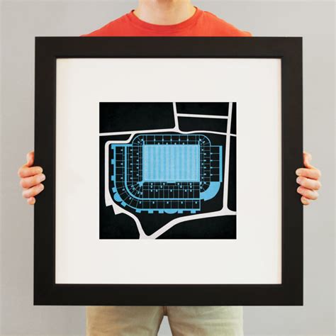 St. James' Park Map Art by City Prints - The Map Shop